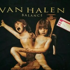 Vintage Van Halen Concert Tshirt